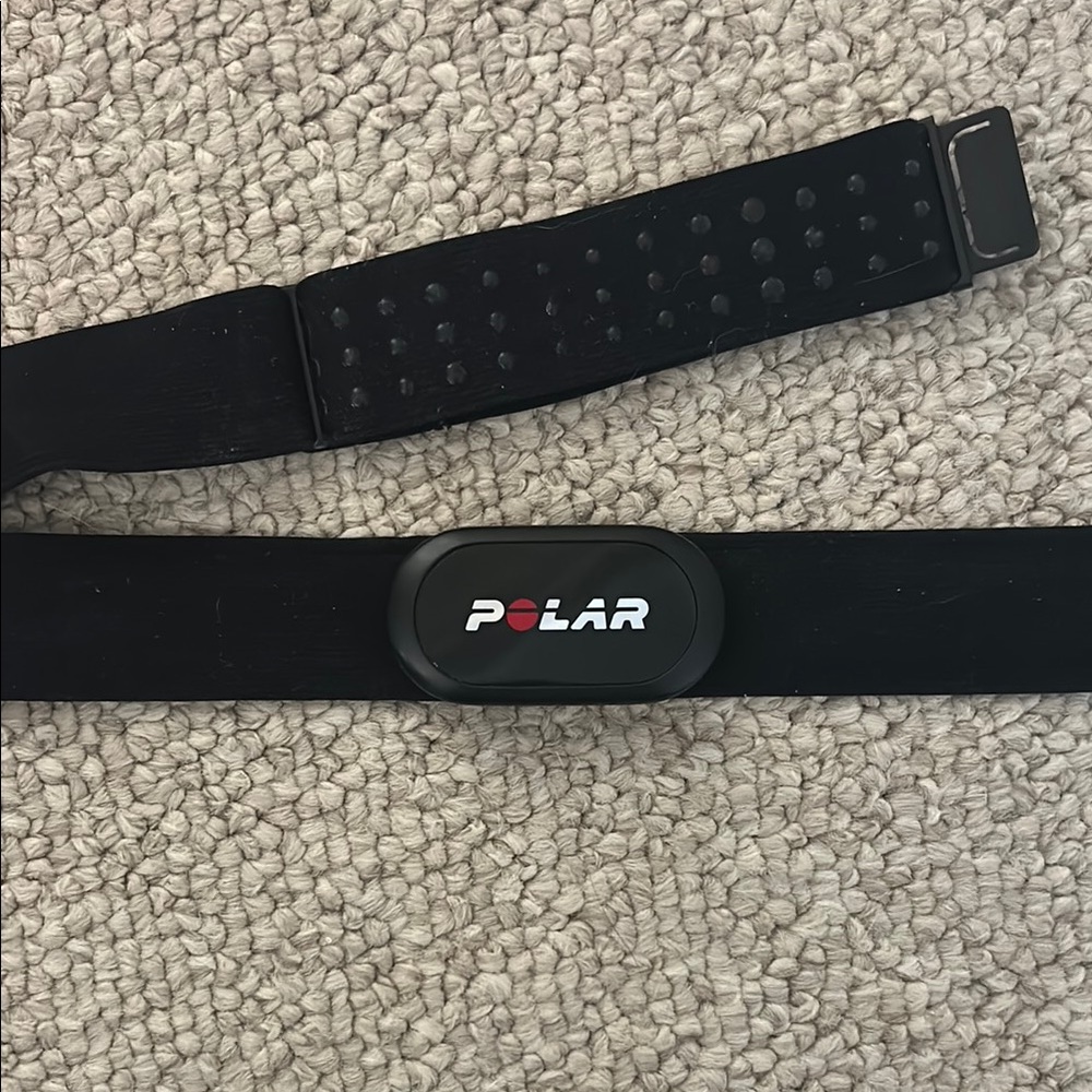 Polar Black Heart Rate Monitor Strap